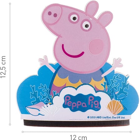 Cake Toppers Peppa Pig - 12.5 cm