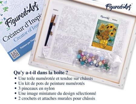 Coffret 36 godets peinture aquarelle Van Gogh Royal Talens boîte en