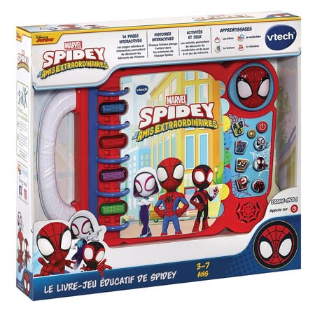Le livre-jeu éducatif de Spidey