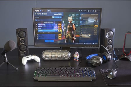 Souris Gaming G-Lab 6 boutons Dpi réglable Kult Helium