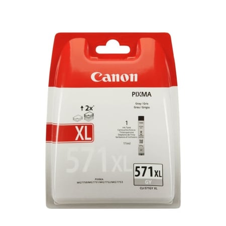 Cartouche d'encre Canon CLI-571 GRIS XL 0335C004AA