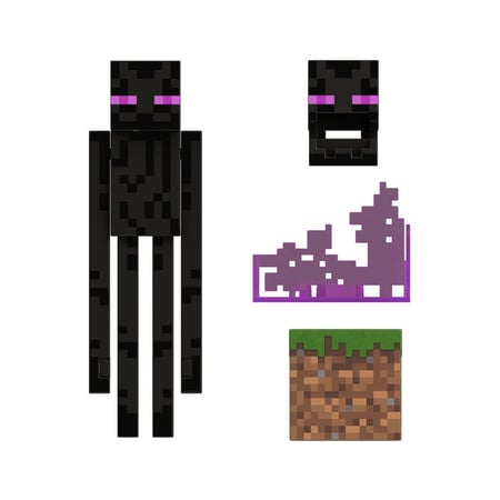 Minecraft - Figurine Diamond Enderman 14 cm