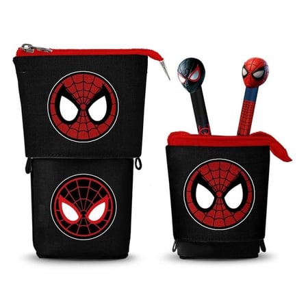 Spider-Man - Trousse Pop Up Spider-Man avec 2 stylos à bille effaçable à encre gel