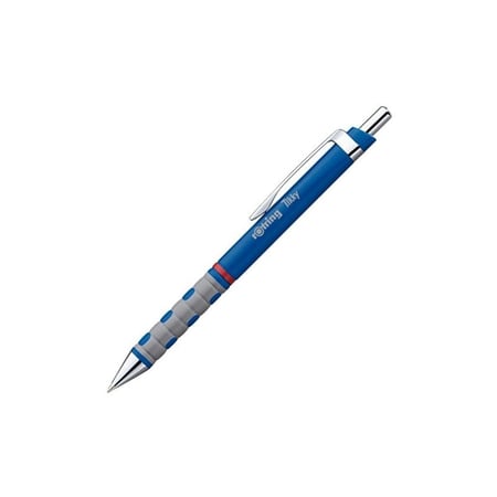 rotring Stylo à bille rétractable Tikky, bleu