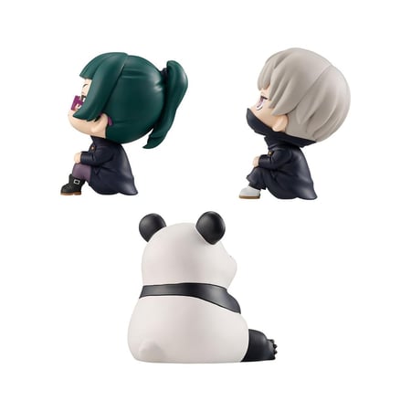 Jujutsu Kaisen - Statuettes Look Up Maki & Toge & Panda Limited Ver. 11 cm