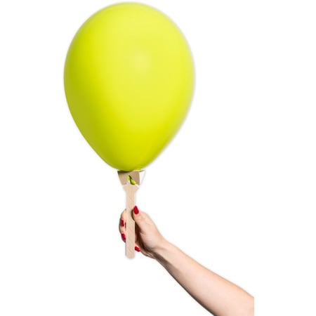 6 Tiges en carton pour ballons