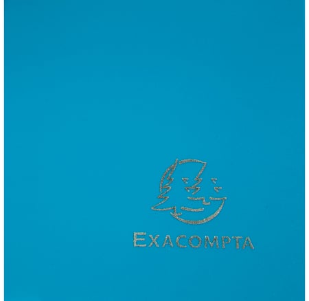 Exacompta - Chemise à élastique 3 rabats Polypropylène 4/10e