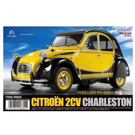 Tamiya Citroën 2CV Charleston / 58655 Kit à monter Voiture