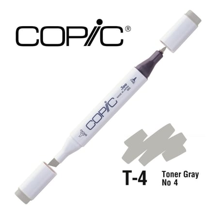 Copic - Marqueur à l'alcool Copic Marker T4 Toner Gray No.4