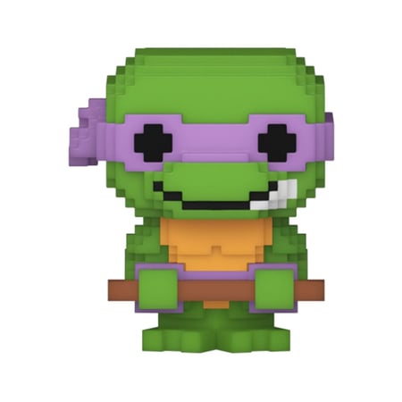 Les Tortues Ninja - Pack 4 figurines Bitty POP! 8-Bit 2,5 cm