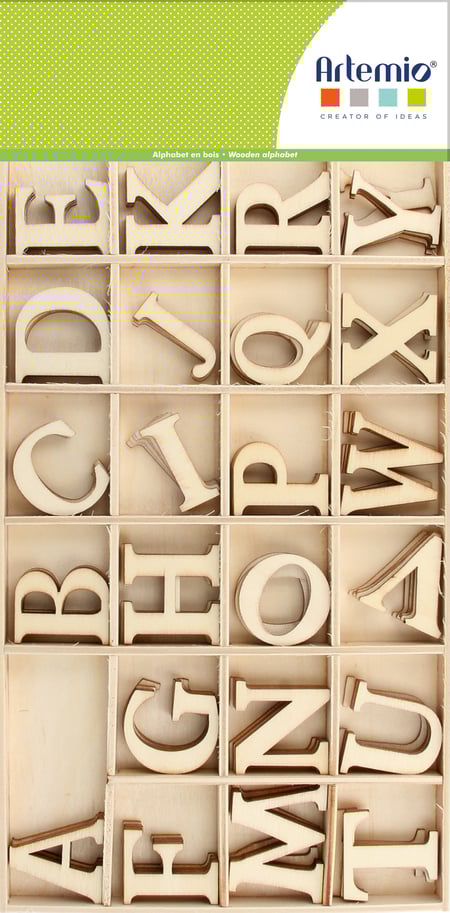 Alphabet En Bois 19 Cm Lettre Z