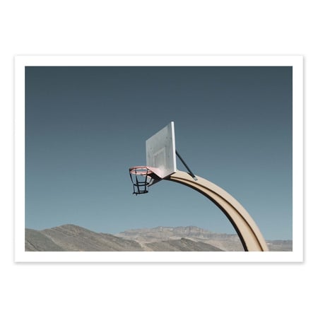Affiche 30x40 cm - Desert - Cities of Basketball