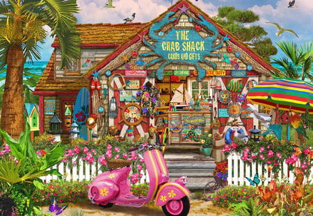 Puzzle 1000 pièces - The Crab Shack Gifts - Bluebird Puzzle