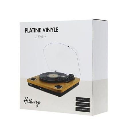 Platine vinyle - Halterrego - Chelsea - Marron