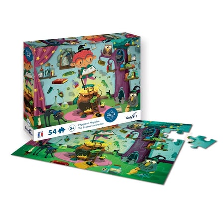 Puzzle Calypto L'Apprenti Magicien - 54 Pièces Éducatif pour Enfants