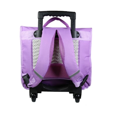 Cartable à roulettes 38 cm Phileas Violet Licorne BAGTROTTER