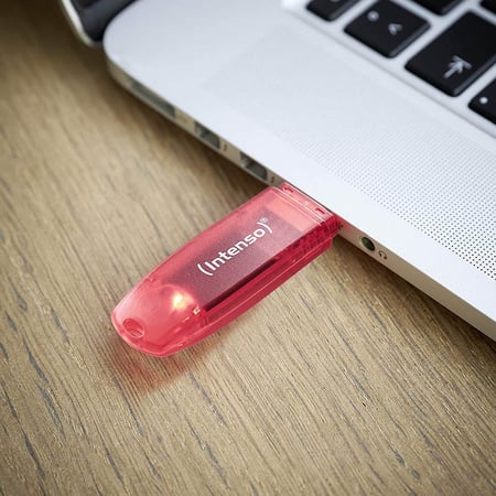 Clé Usb 2.0 128Gb Intenso Rouge