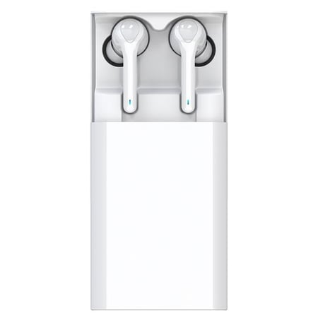 Ecouteurs Bluetooth 5.0 HiFi Stereo Sans Fil Étanche Réduction De Bruit Blanc YONIS