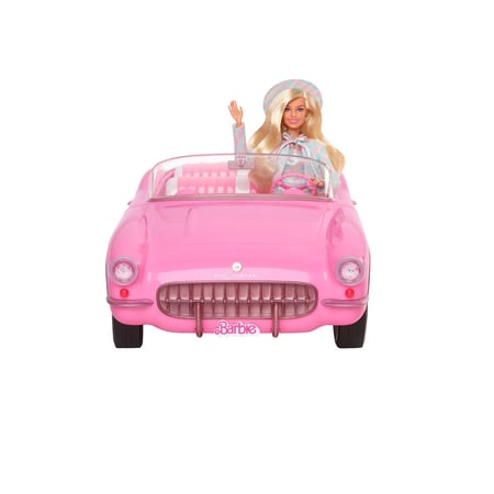 Barbie The Movie - Véhicule Pink Corvette Convertible
