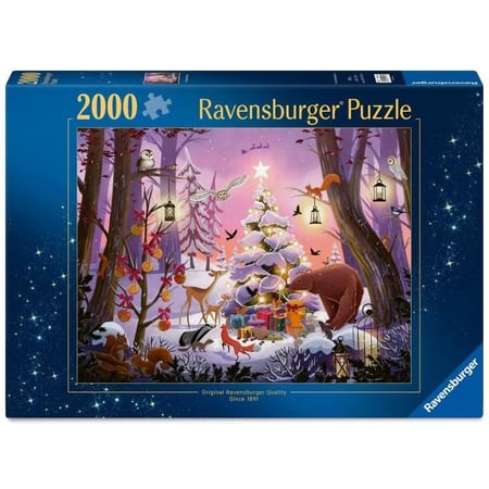 Puzzle 2D 2000 pièces - Thème Noël - RAVENSBURGER