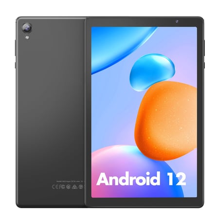 Tablette Android 12 Quad Core 10 pouces WiFi Bluetooth 2GB + 32GB + SD 256Go Noir YONIS
