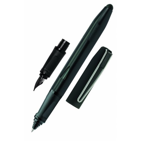 Stylo plume et stylo roller - Rechargeable - Noir - Ergonomique - ONLINE