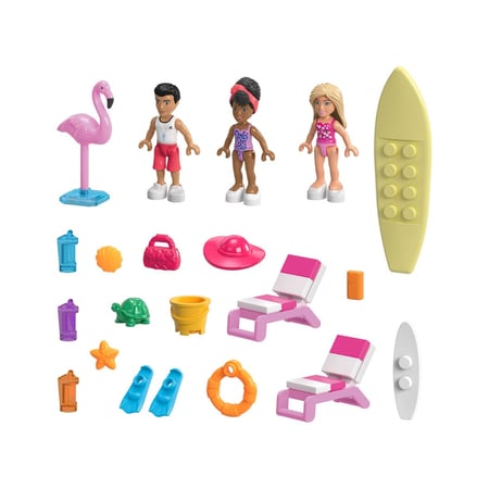 Barbie - Jeu de construction MEGA Bateau de rêve à Malibu
