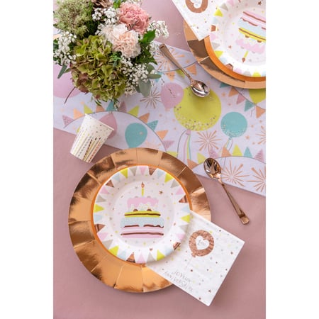 20 Serviettes Anniversaire 1 An