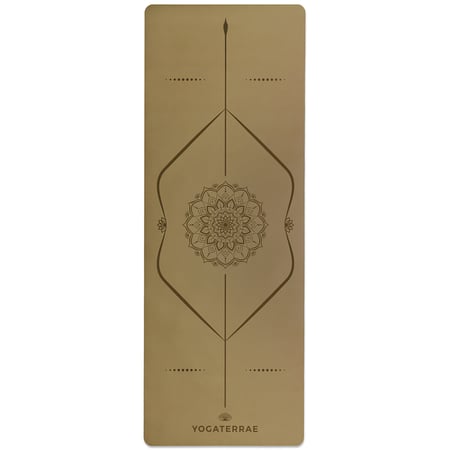 Tapis de yoga antidérapant PU et Caoutchouc naturel Vert – YOGATERRAE