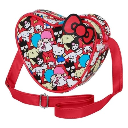 Hello Kitty - Sac à bandoulière Casual Heart Hello Kitty Friends Multicolour - Karactermania