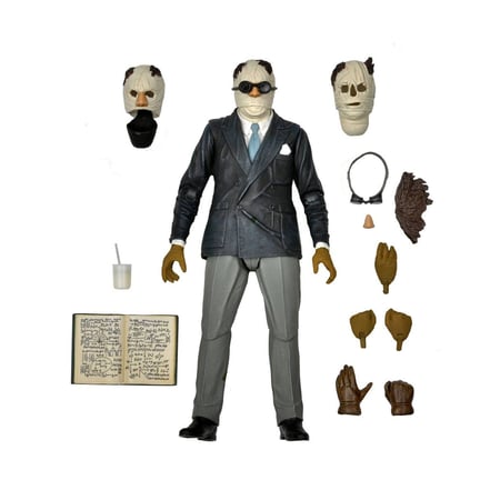 Universal Monsters - Figurine Ultimate The Invisible Man 18 cm