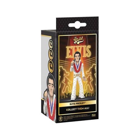 Elvis Presley - Figurine Elvis Gold 13 cm