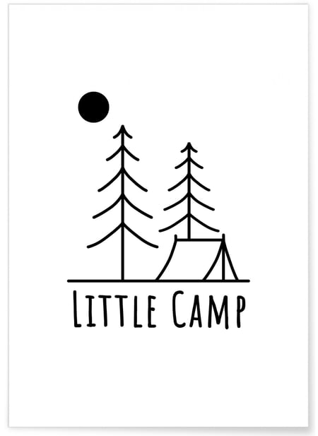 Affiche Little Camp | A3 : 29,7x42cm