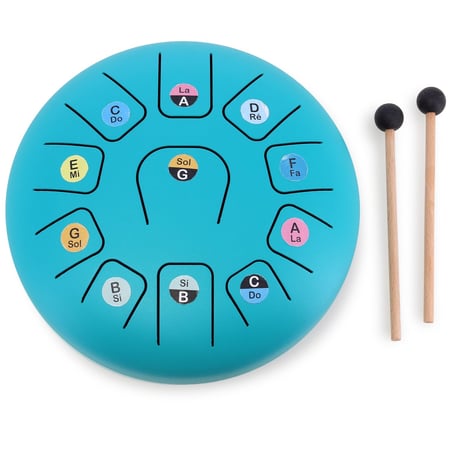Tongue Drum en métal 11 notes - Vilac