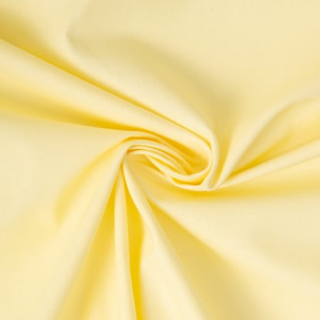 Tissu Coton uni Jaune acidulé
