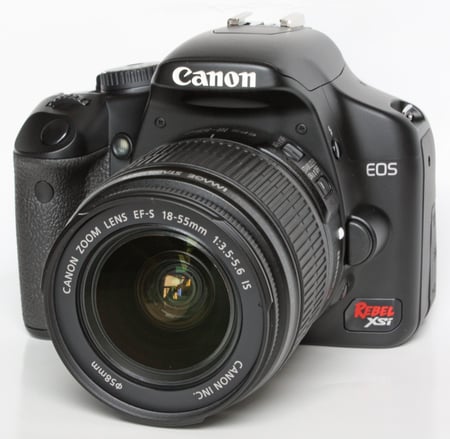 Canon 450D + 18-55mm IS