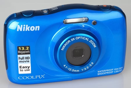 NIKON Coolpix S33 Bleu