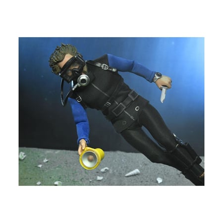 Les Dents de la mer - Figurine Clothed Matt Hooper (Shark Cage) 20 cm