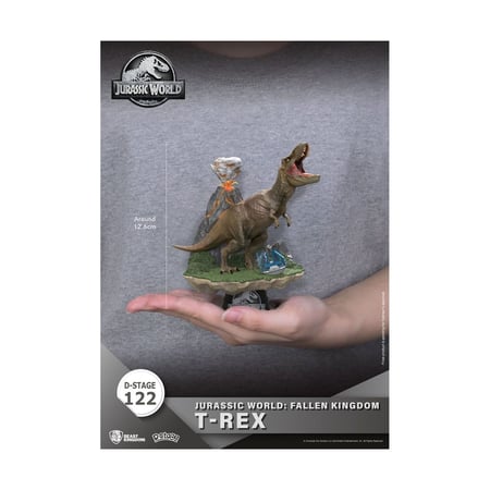 Jurassic World: Fallen Kingdom - Diorama D-Stage T-Rex 13 cm