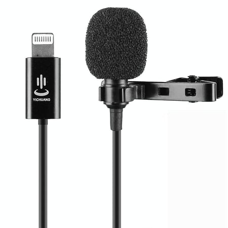 Microphone Lavalier Anti-Bruit Haute Fidélité Pour Enregistrement Conférence YONIS