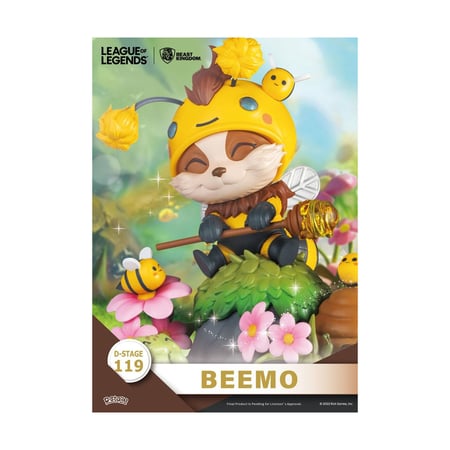 League of Legends - Diorama D-Stage Beemo & BZZZiggs 15 cm
