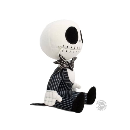 L'étrange Noël de Mr. Jack - Peluche Zippermouth Jack Skellington 23 cm
