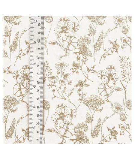 Tissu coton champêtre de 140 cm de largeur nadinegalet vendu par 50 cm