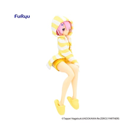 Re:Zero - Statuette Noodle Stopper Ram Room Wear Yellow Color Ver. 14 cm