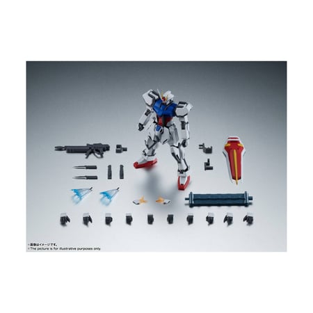 Mobile Suit Gundam Seed - Figurine Robot Spirits (Side MS) GAT-X105 Strike  ver. A.N.I.M.E. 12