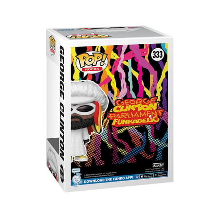 George Clinton - Figurine POP! George Clinton 9 cm