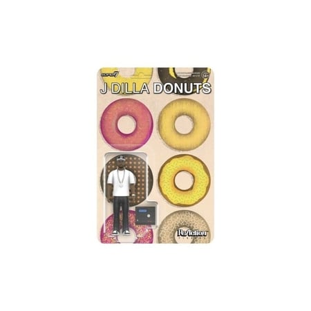 J Dilla - Figurine ReAction J Dilla Donuts - Super7