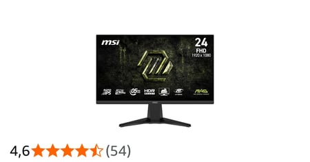 Écran PC - MSI - 23,8 pouces - Full HD 1920 x 1080 - 240 Hz - IPS