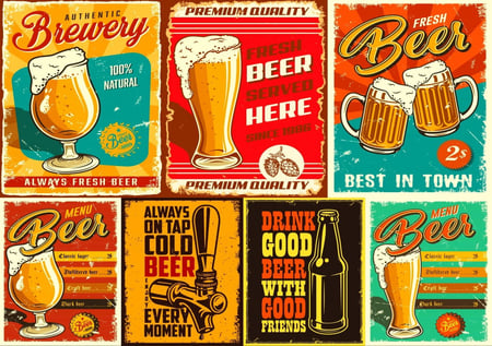 Puzzle 1000 pièces - Beers - Bluebird Puzzle