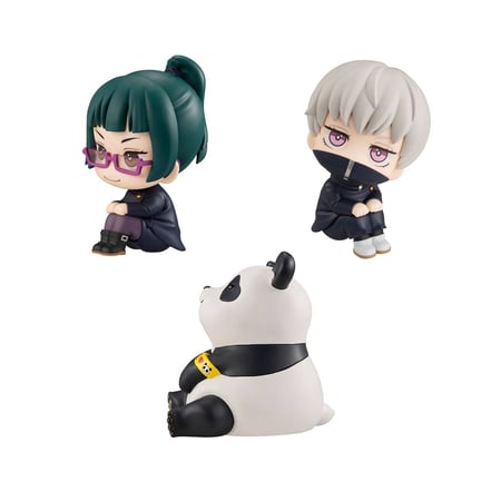 Jujutsu Kaisen - Statuettes Look Up Maki & Toge & Panda Limited Ver. 11 cm